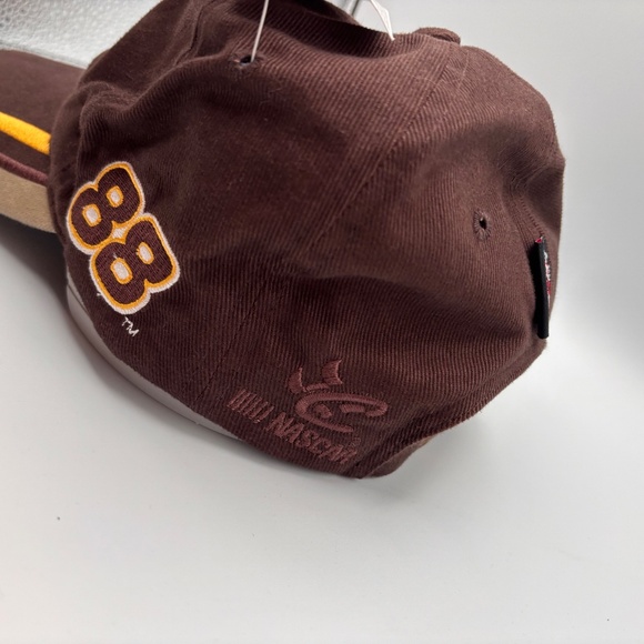 UPS Checkered Logo Dale Jarrett #88 NASCAR Brown/Gold Racing Collectible Hat - Picture 4 of 16